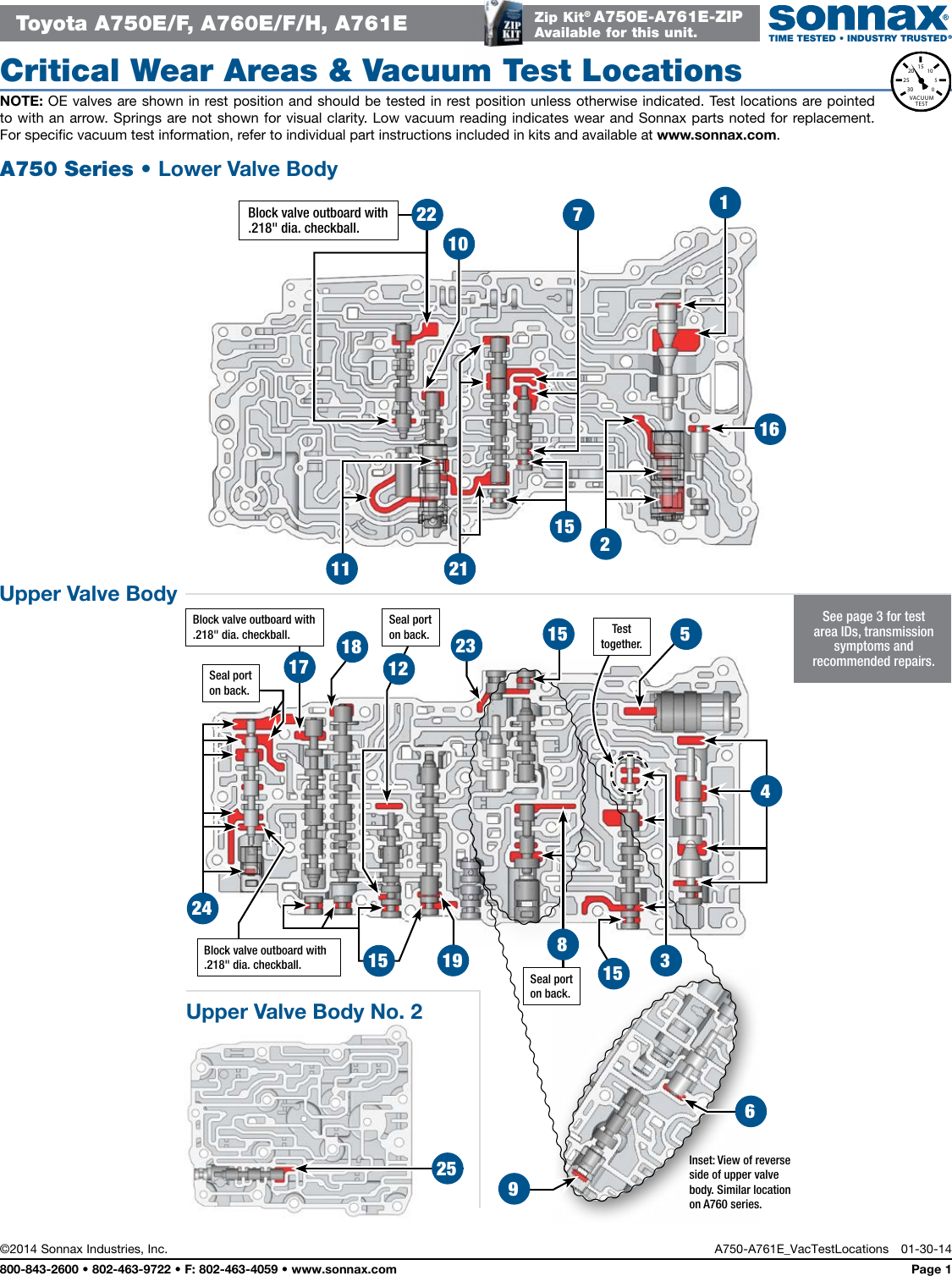 Page 1 of 5 - A750-A761E Vac  Locations