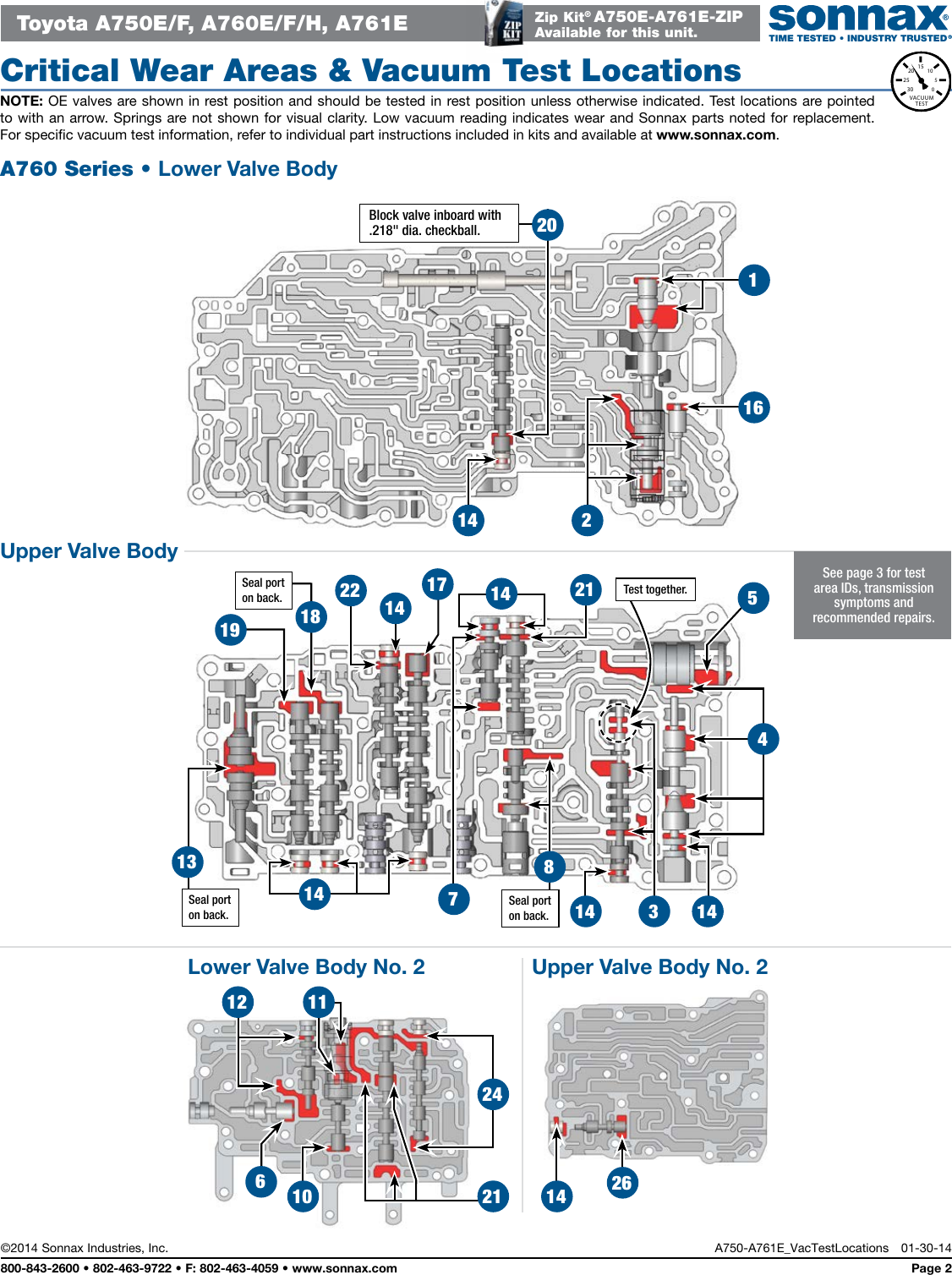 Page 2 of 5 - A750-A761E Vac  Locations