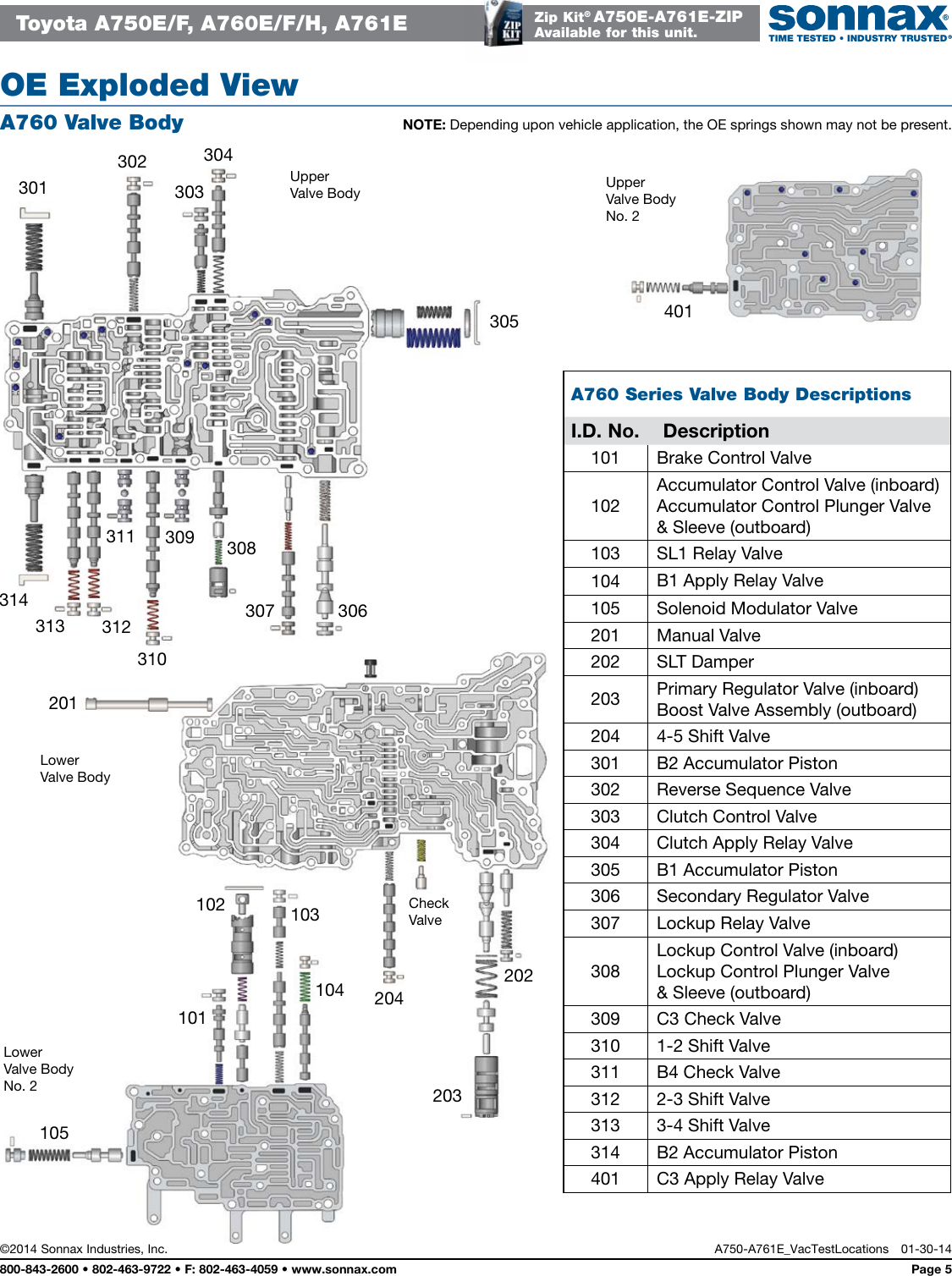 Page 5 of 5 - A750-A761E Vac  Locations