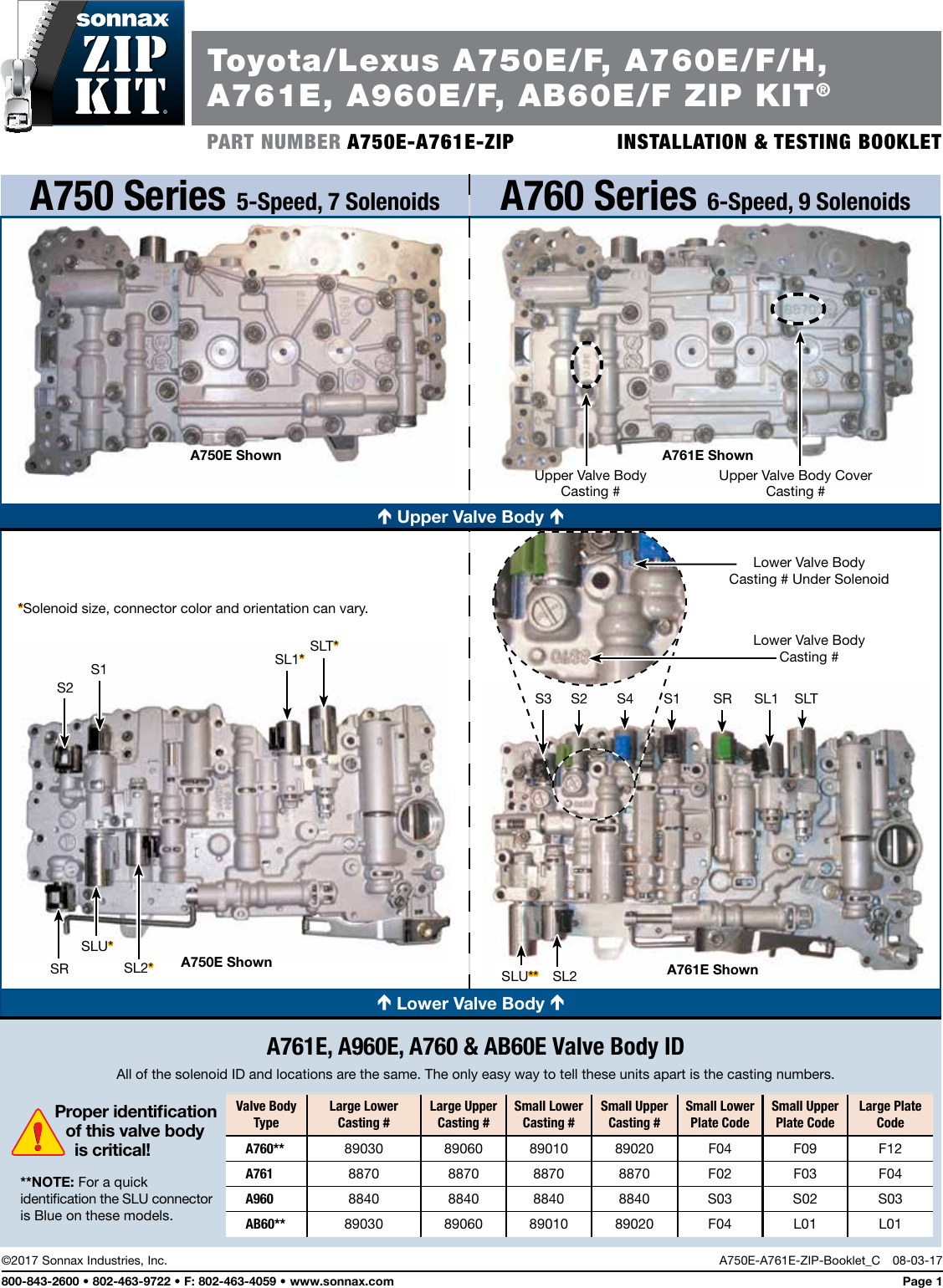 Page 3 of 10 - A750E-A761E-ZIP-IN C