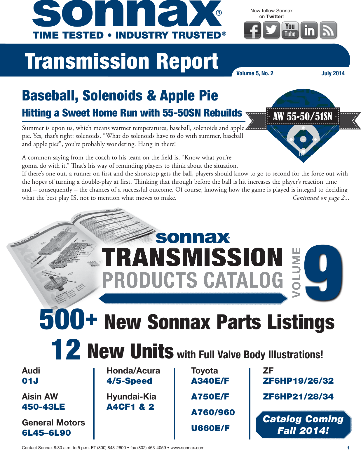 Page 1 of 8 - Sonnax Trans Report V5n2