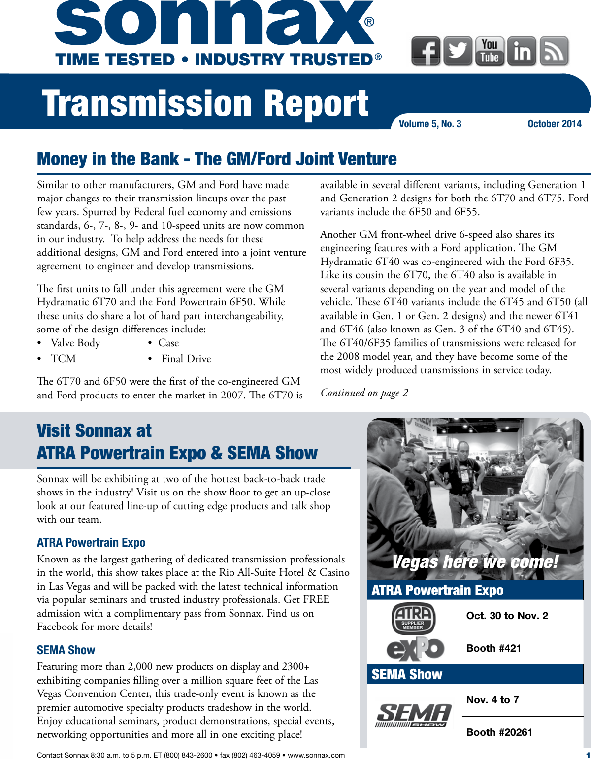 Page 1 of 8 - Sonnax Trans Report V5n3