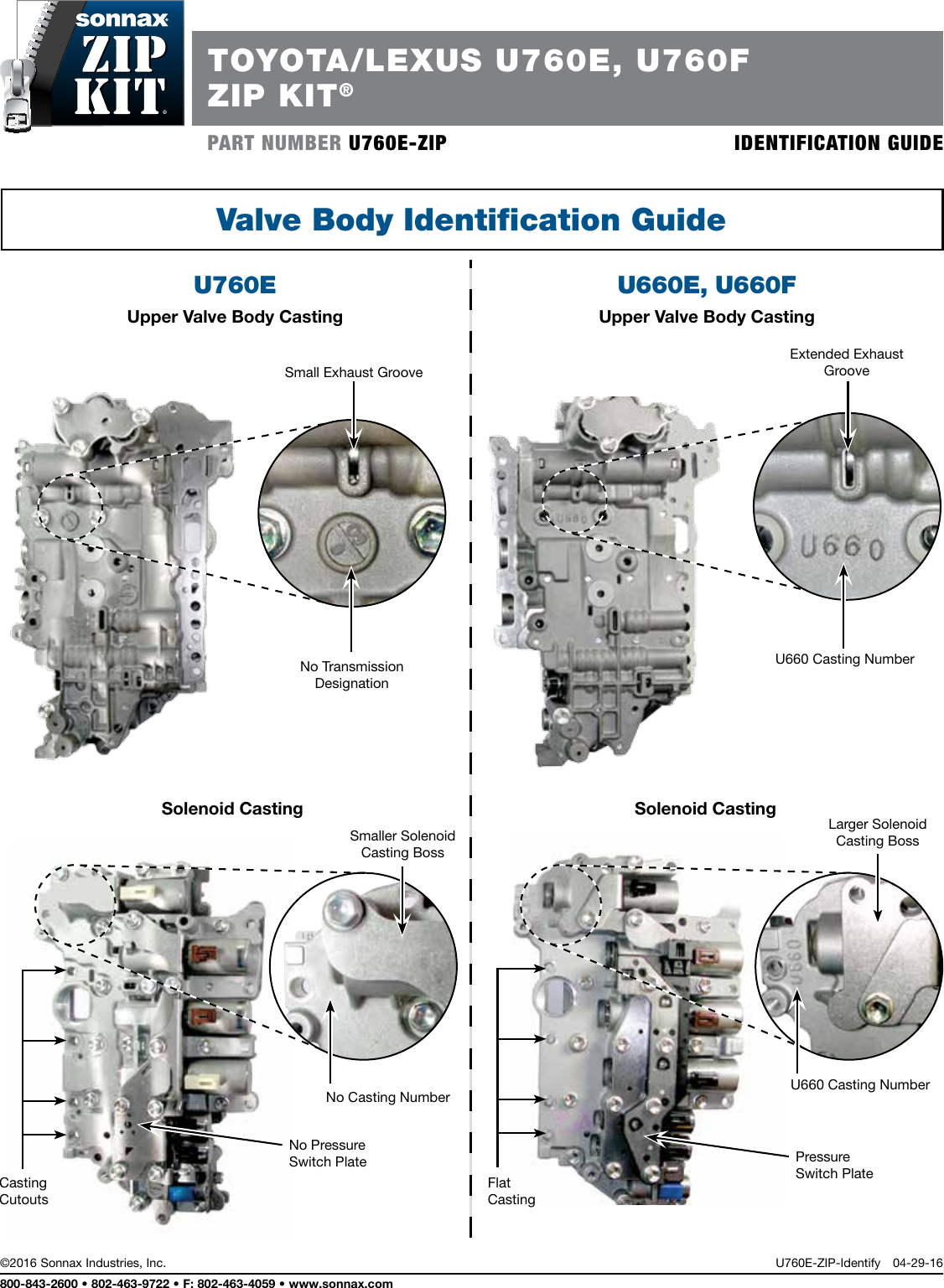 Page 1 of 11 - U760E-ZIP-IN