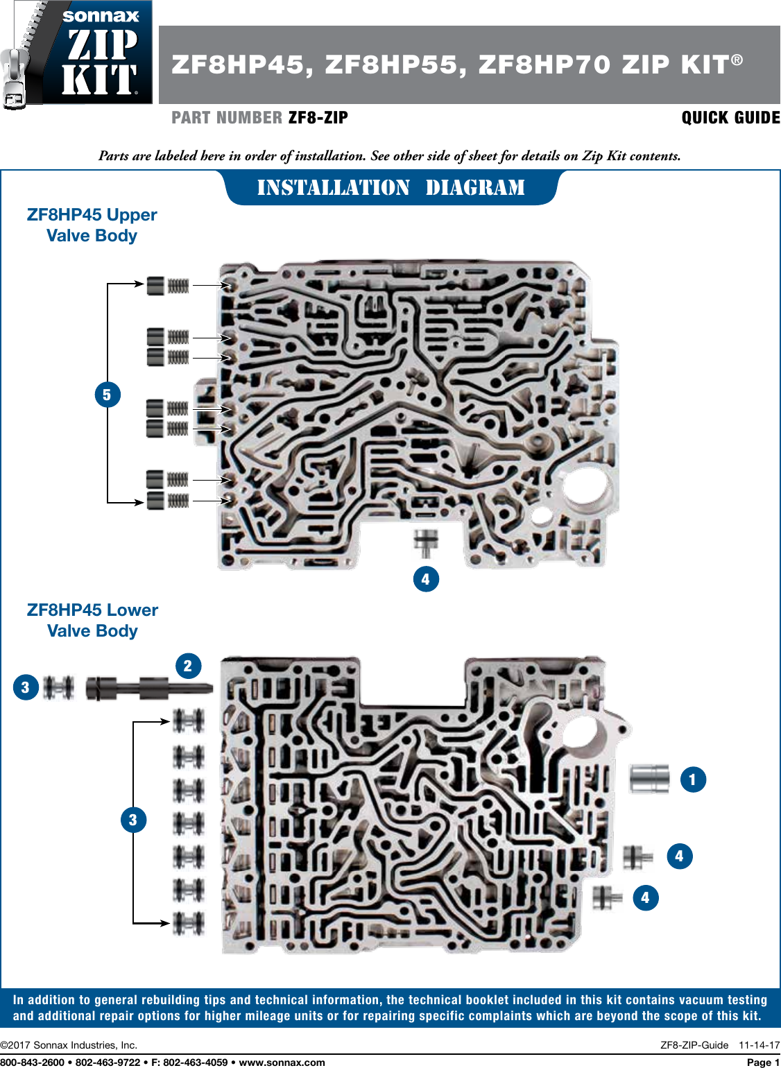 Page 1 of 10 - ZF8-ZIP-IN