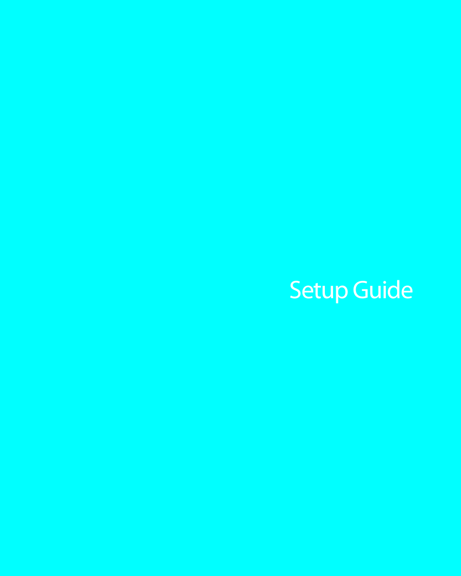 Setup Guide
