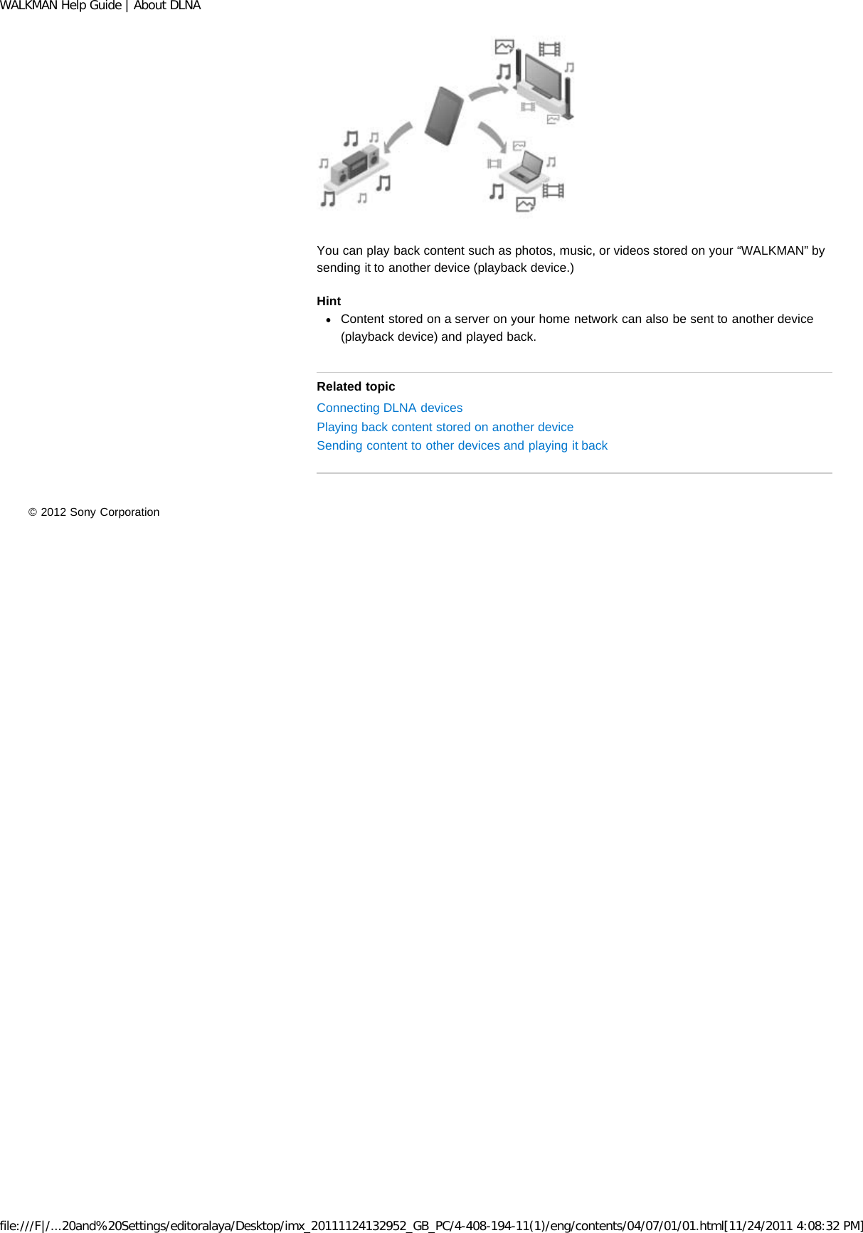 Page 162 of Sony Group NWZZ1000 Digital Media Player User Manual WALKMAN Help Guide   Top page