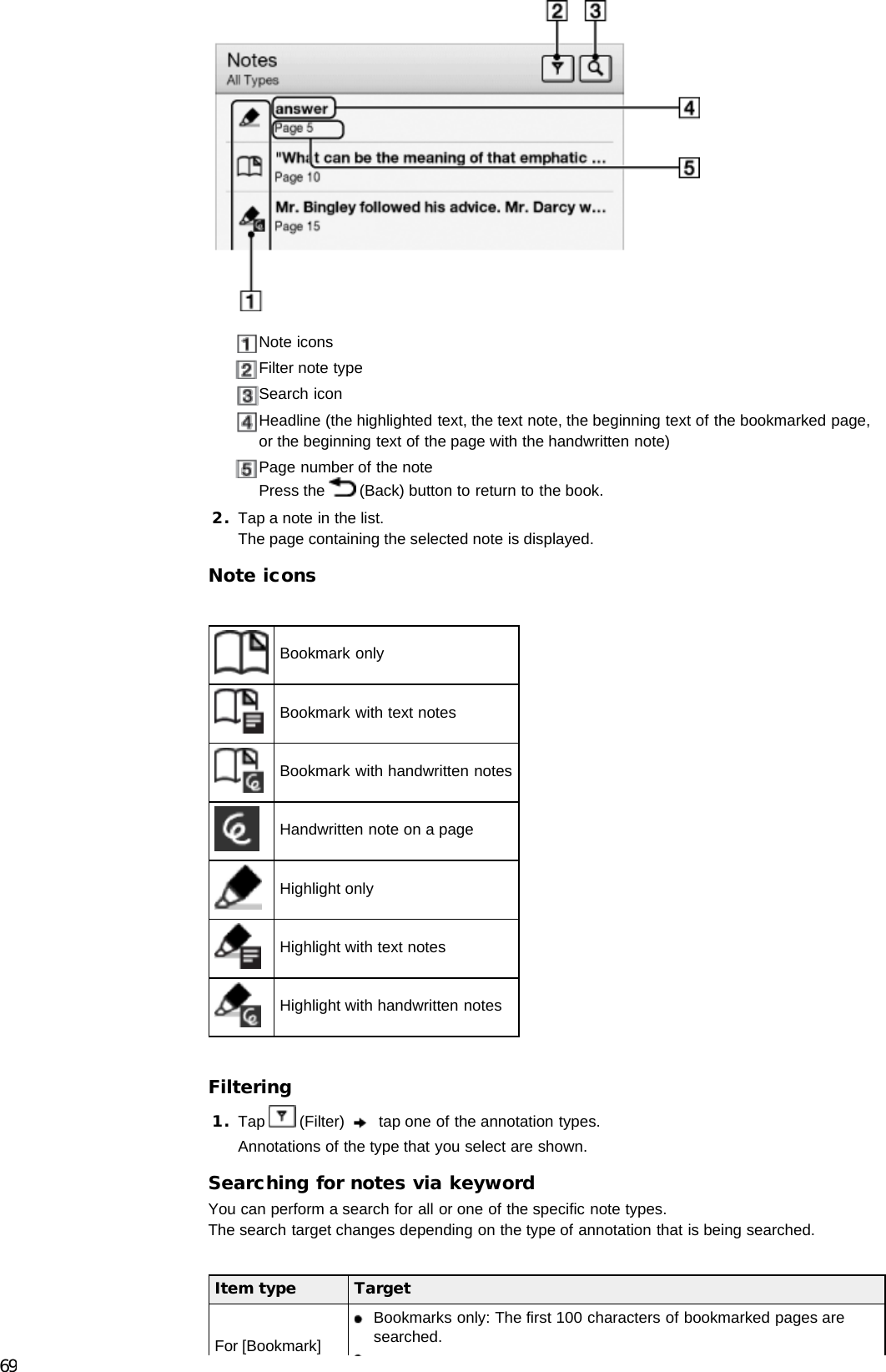 Page 69 of Sony Group PRST2 Digital Book Reader User Manual PRS T2   Reader        User Guide