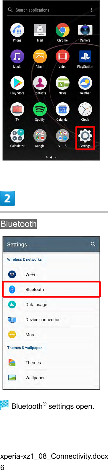 Page 132 of Sony 88607S GSM/WCDMA/LTE Phone with BT, DTS/UNII a/b/g/n/ac, GPS & NFC User Manual PY7 88607S User Guide