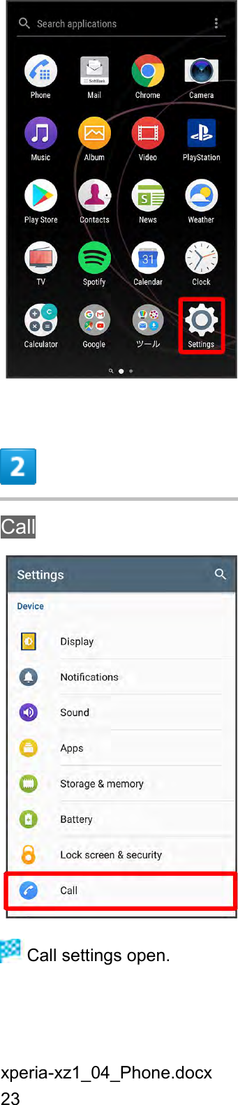 Page 95 of Sony 88607S GSM/WCDMA/LTE Phone with BT, DTS/UNII a/b/g/n/ac, GPS & NFC User Manual PY7 88607S User Guide