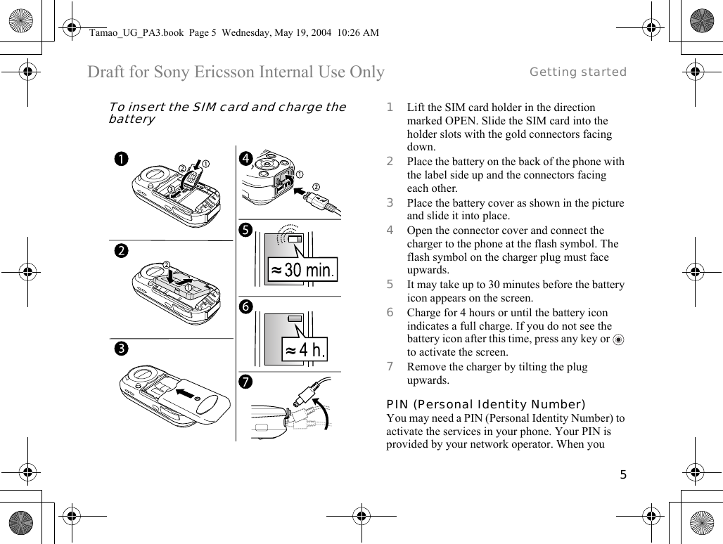 Page 5 of Sony A1021051 Licensed Transmitter User Manual Tamao UG PA3