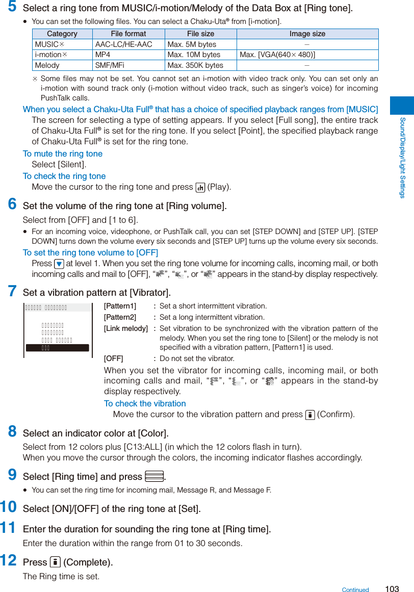 Page 105 of Sony A3624011 Licensed transmitter User Manual 