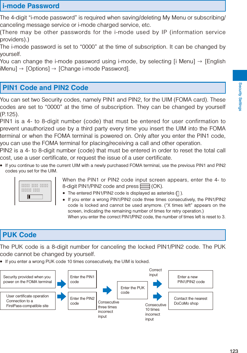 Page 125 of Sony A3624011 Licensed transmitter User Manual 