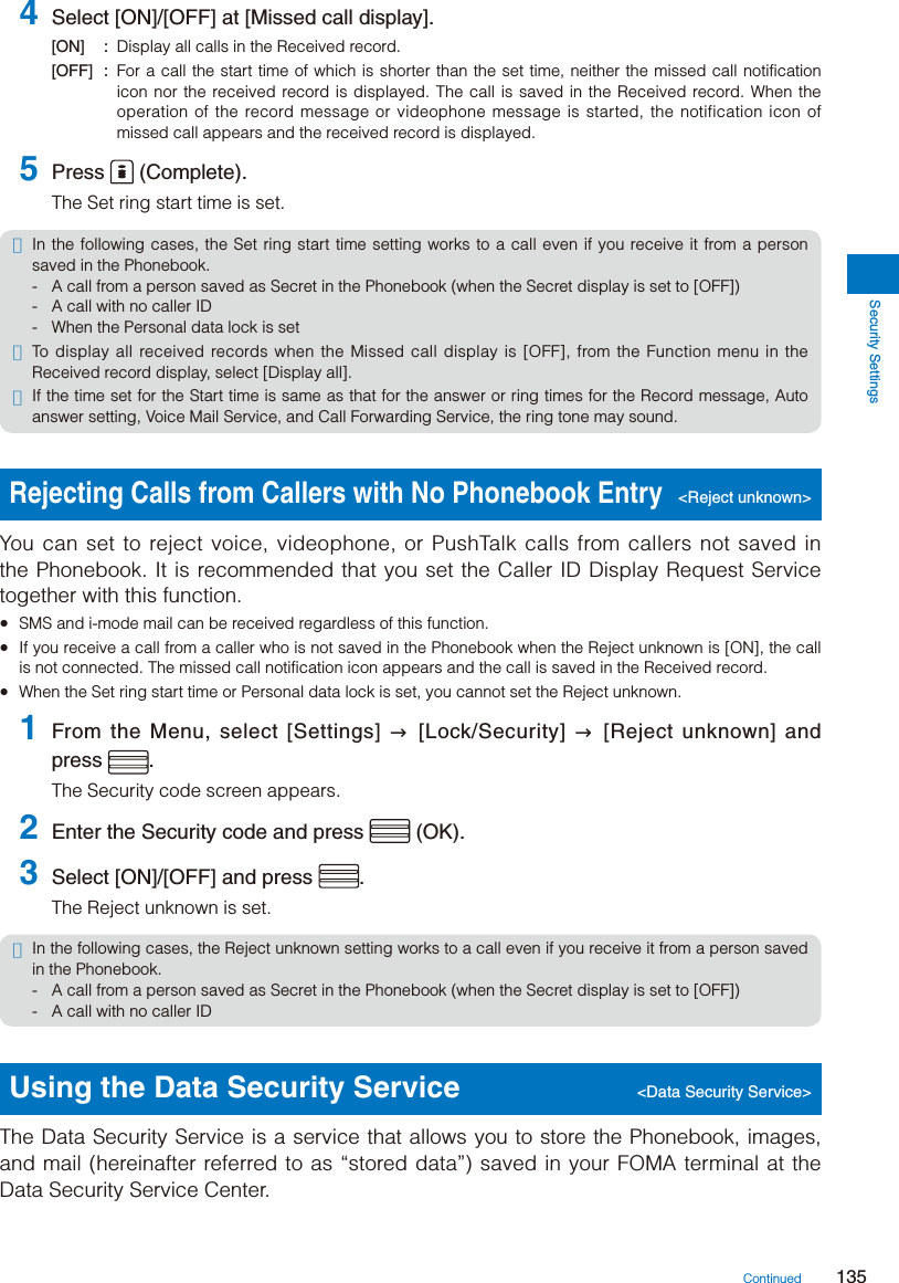 Page 137 of Sony A3624011 Licensed transmitter User Manual 