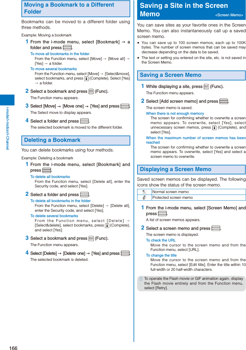 Page 168 of Sony A3624011 Licensed transmitter User Manual 