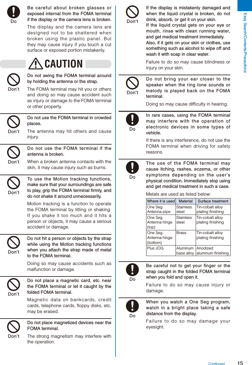 Page 17 of Sony A3624011 Licensed transmitter User Manual 