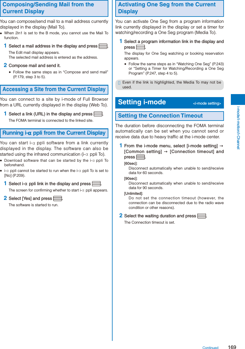 Page 171 of Sony A3624011 Licensed transmitter User Manual 