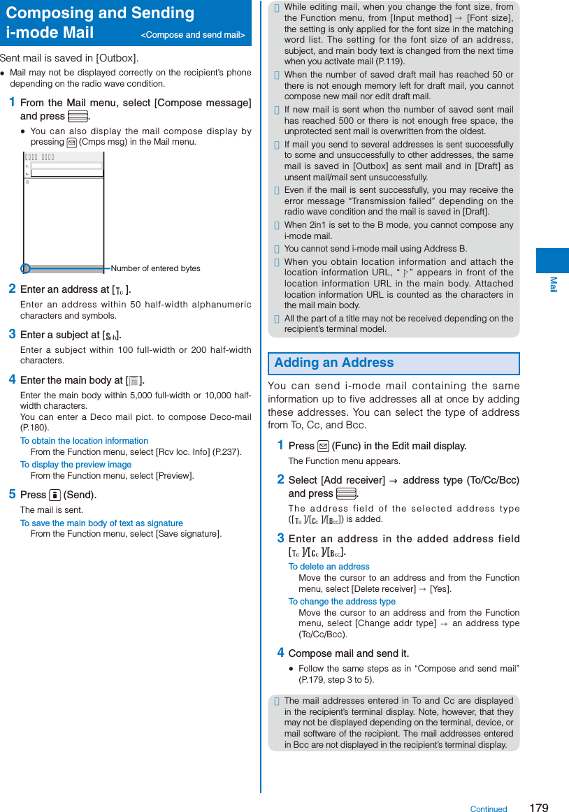 Page 181 of Sony A3624011 Licensed transmitter User Manual 