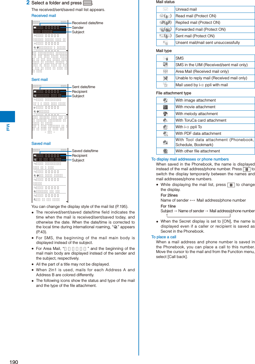 Page 192 of Sony A3624011 Licensed transmitter User Manual 