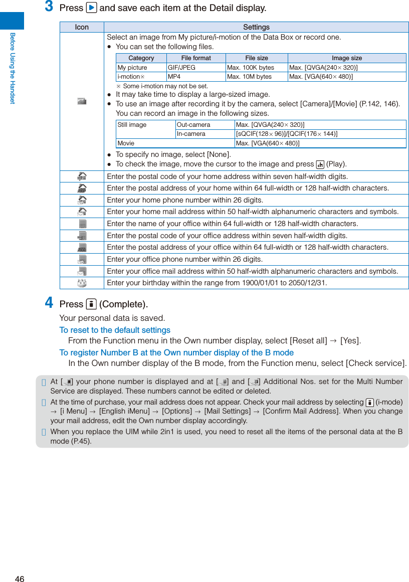 Page 48 of Sony A3624011 Licensed transmitter User Manual 