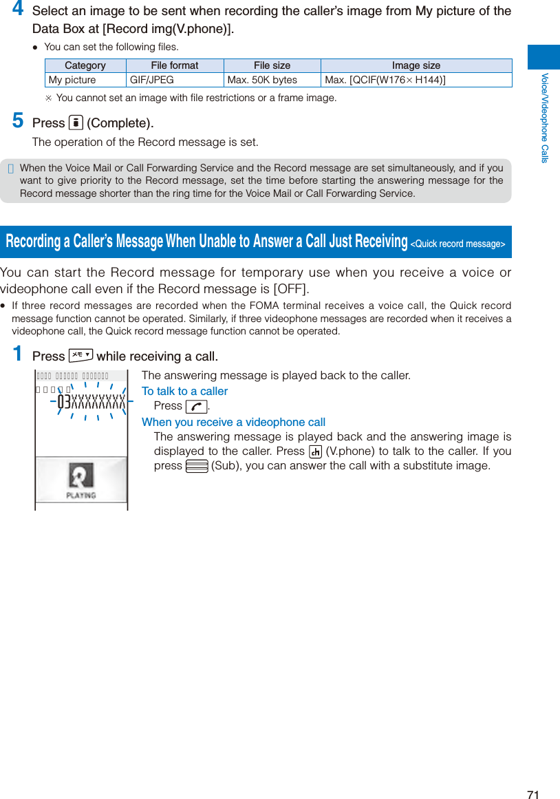 Page 73 of Sony A3624011 Licensed transmitter User Manual 