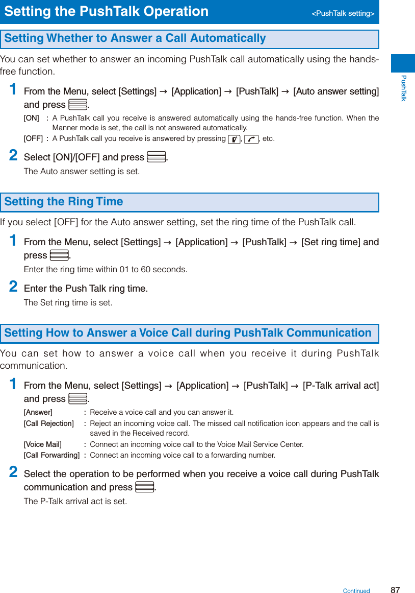 Page 89 of Sony A3624011 Licensed transmitter User Manual 