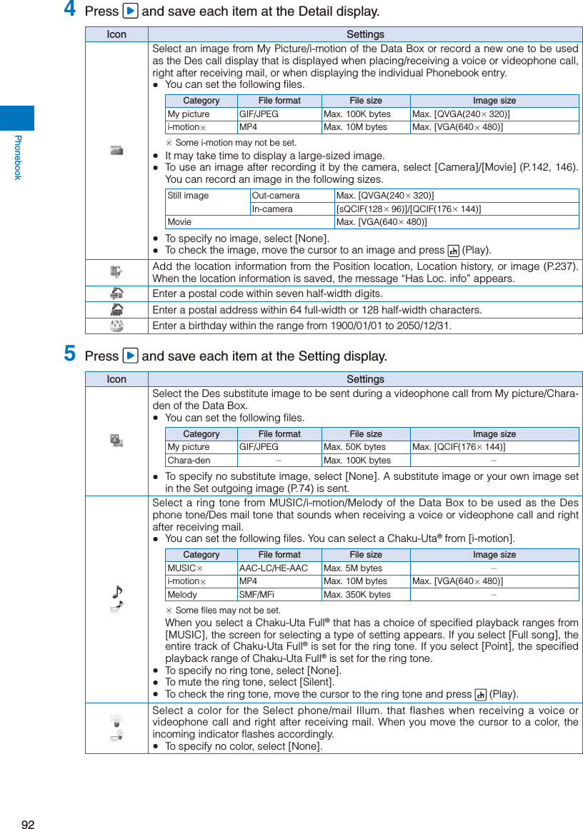 Page 94 of Sony A3624011 Licensed transmitter User Manual 