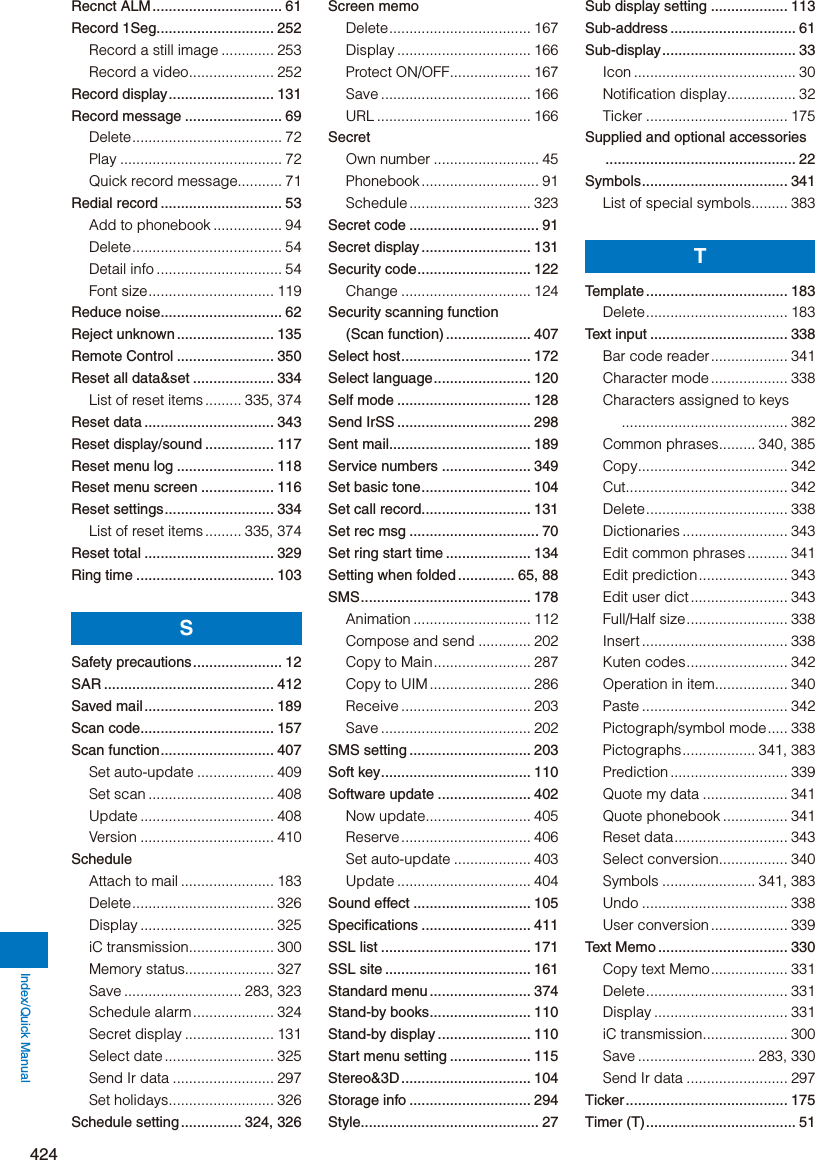 Page 176 of Sony A3624011 Licensed transmitter User Manual 