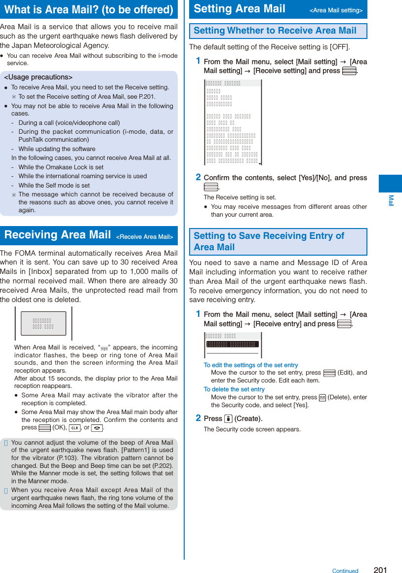 Page 203 of Sony A3624011 Licensed transmitter User Manual 