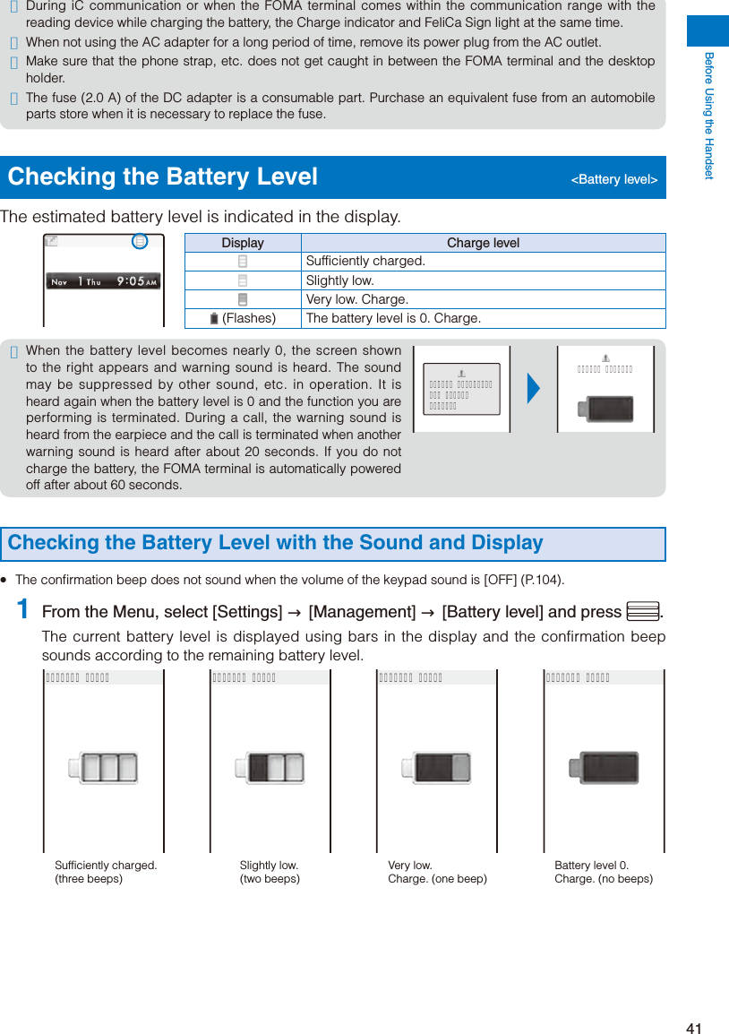Page 43 of Sony A3624011 Licensed transmitter User Manual 
