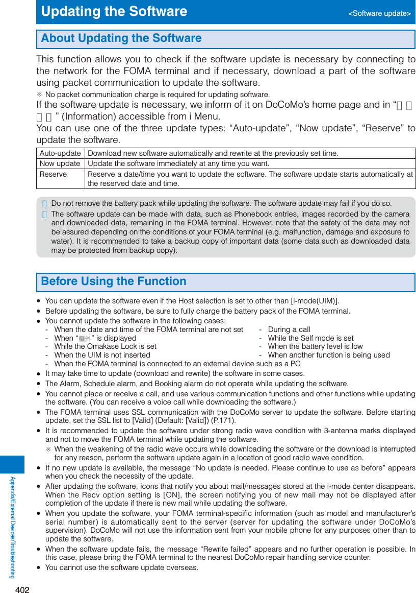 Page 154 of Sony A3624011 Licensed transmitter User Manual 