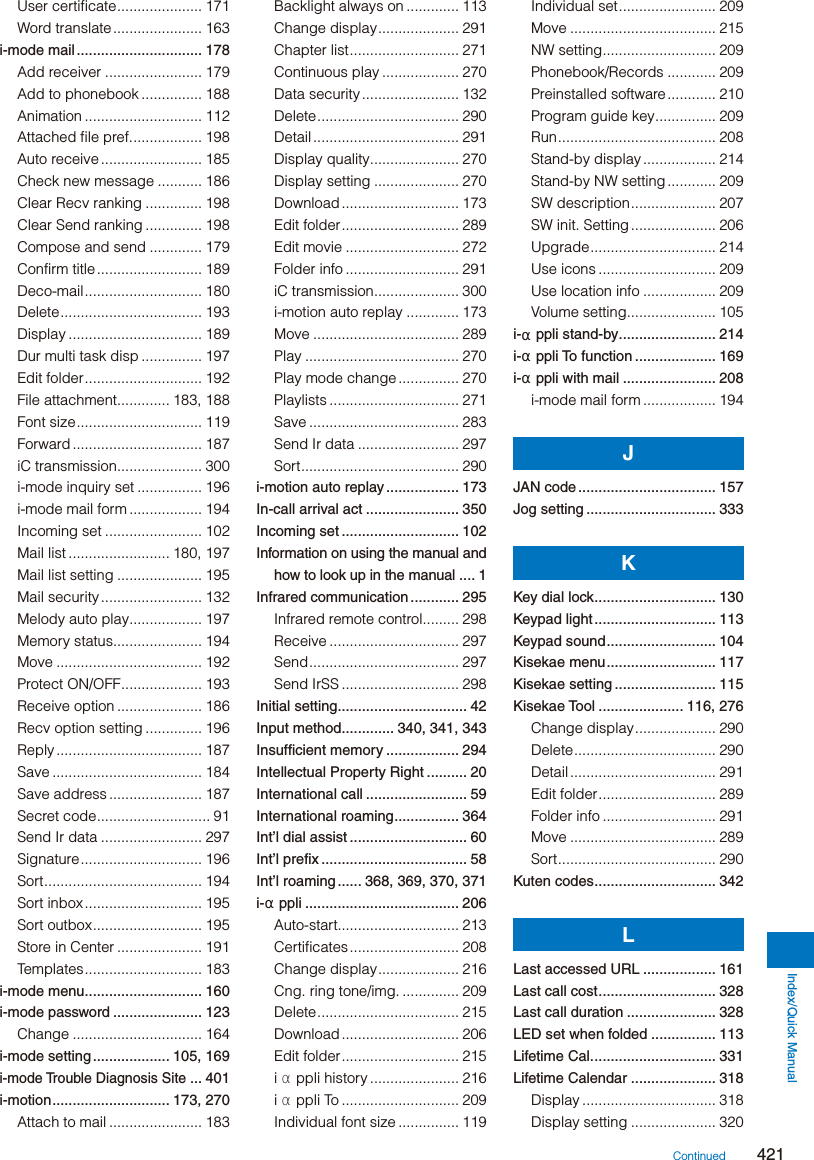 Page 173 of Sony A3624011 Licensed transmitter User Manual 