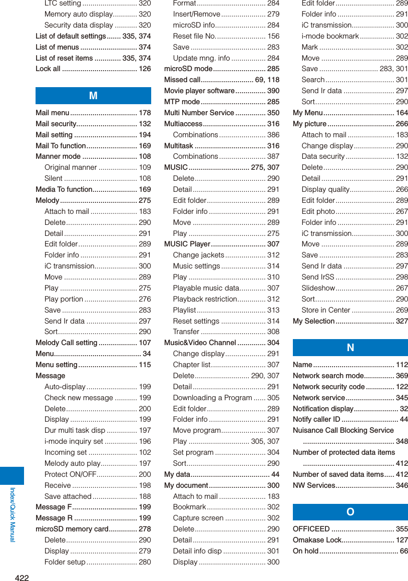 Page 174 of Sony A3624011 Licensed transmitter User Manual 