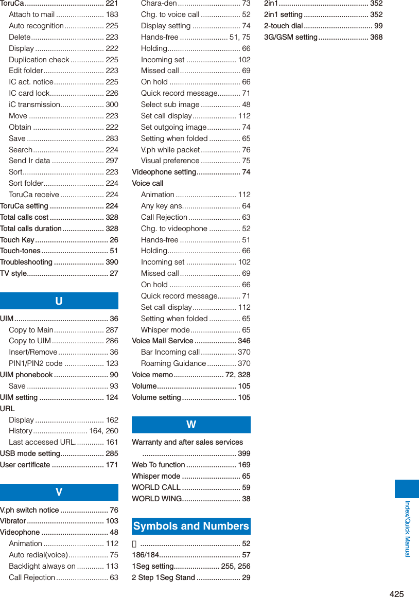 Page 177 of Sony A3624011 Licensed transmitter User Manual 