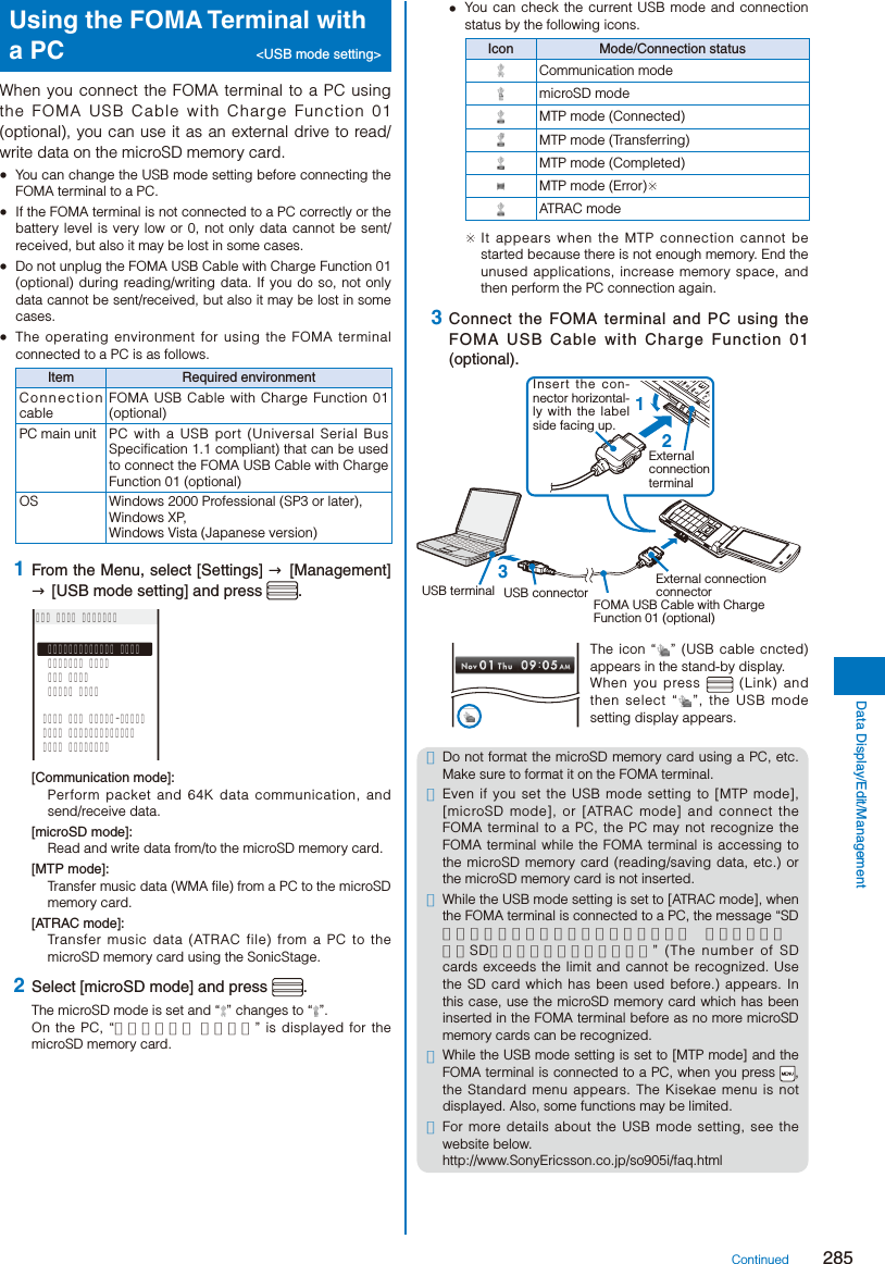 Page 37 of Sony A3624011 Licensed transmitter User Manual 