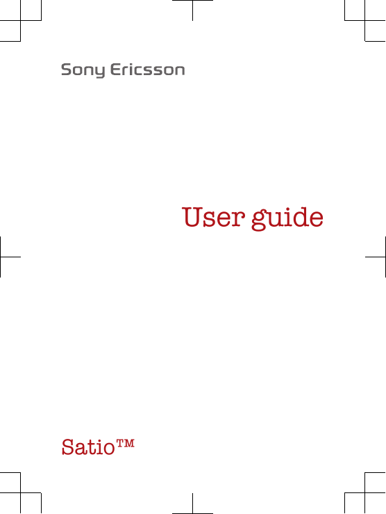User guideSatio™