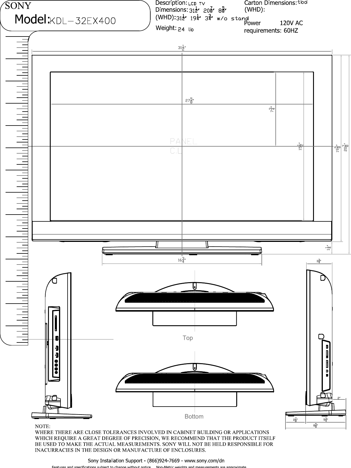 Sony bravia kdl 52s5100 manual