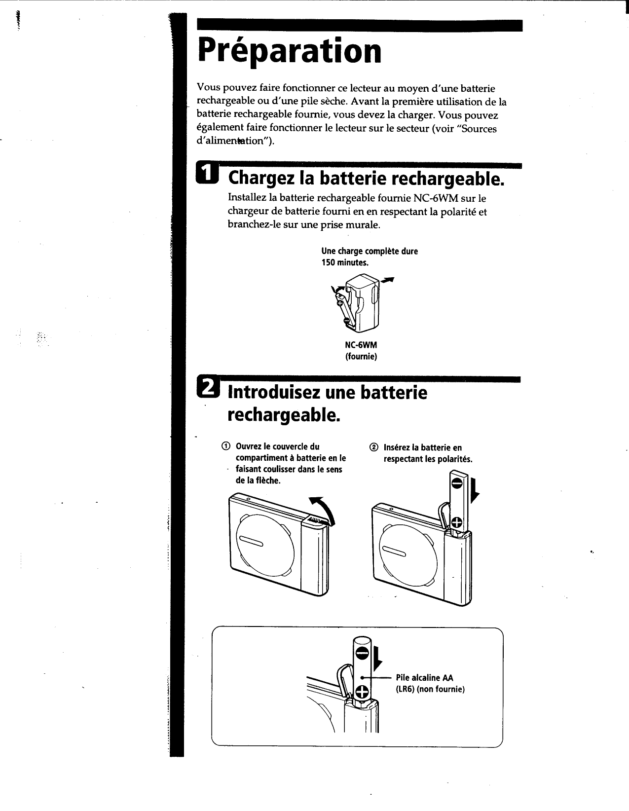 Page 6 of 12 - Sony MZ-E25 Primary User Manual MZE25