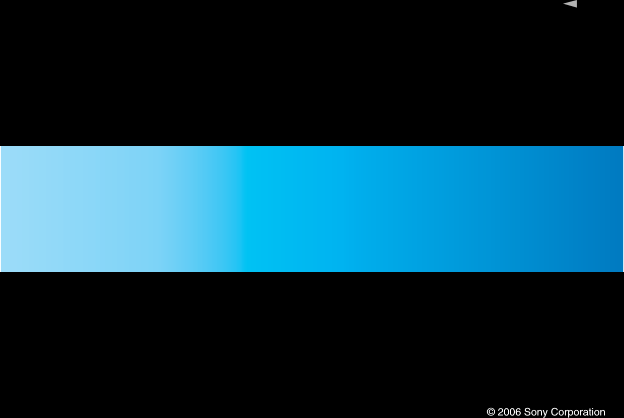 &copy; 2006 Sony Corporationn
