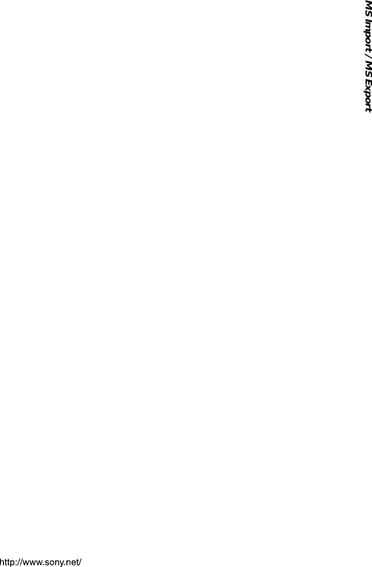 Page 9 of 9 - Sony PEG-T615C MS Import/Export User Manual Import/MS Export V1.1 Operating Instructions PEGT615C
