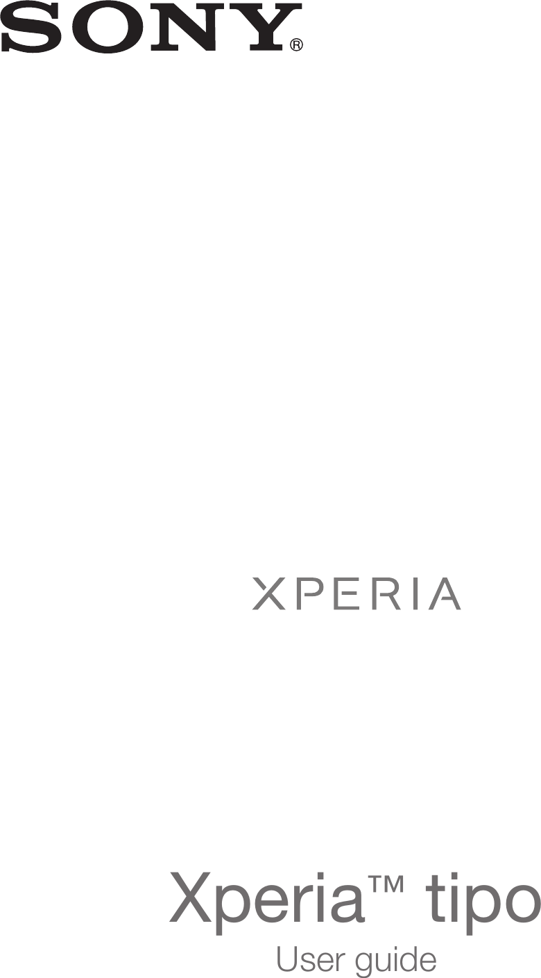 Xperia™ tipoUser guide