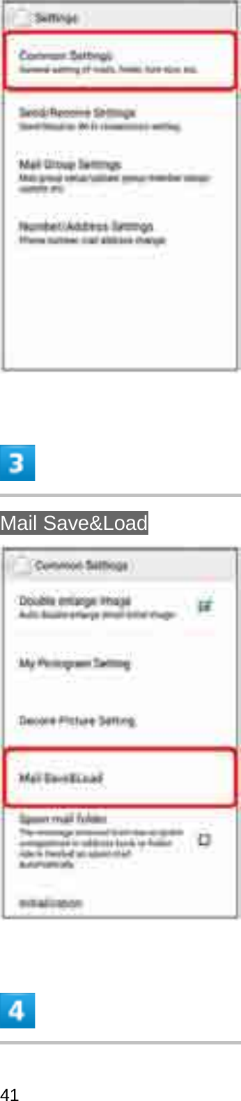 Mail Save&amp;Load41