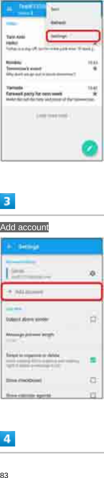 Add account83