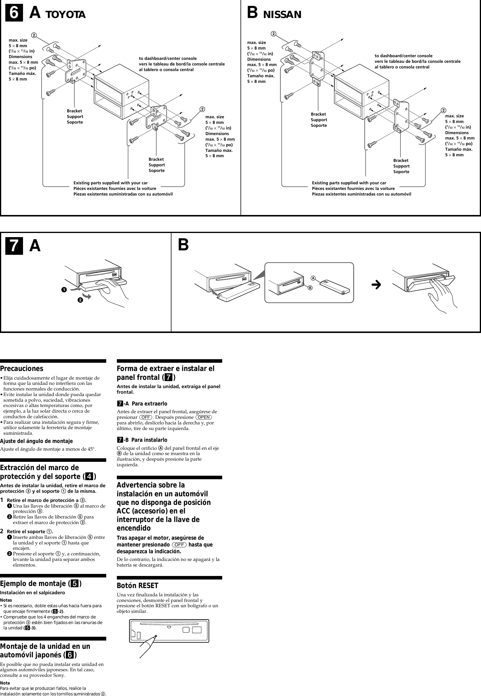 Page 4 of 4 - Sony Sony-Cdx-F7700-Installation-Instructions- CDX-F7705X/F7700  Sony-cdx-f7700-installation-instructions