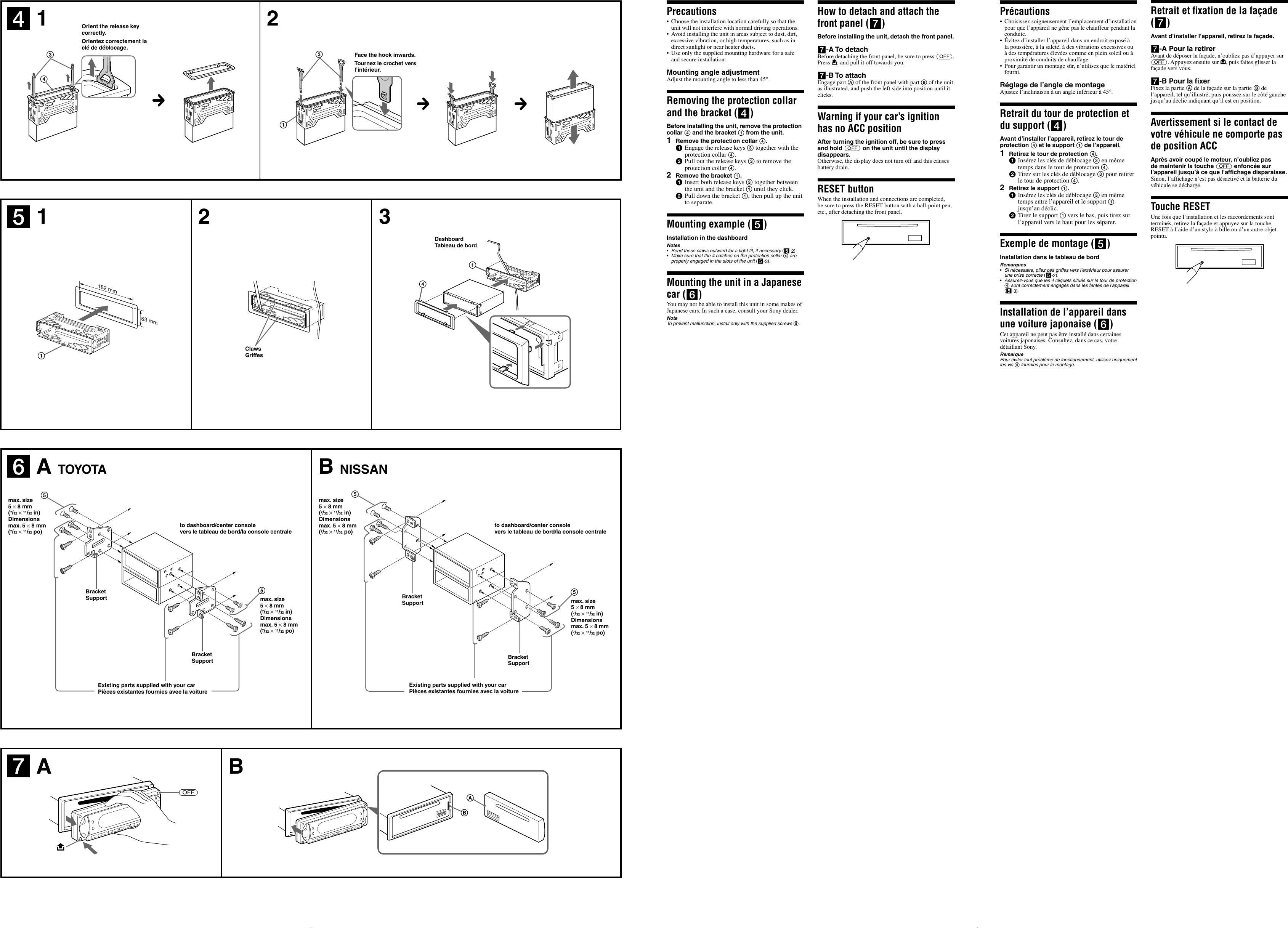 Page 2 of 2 - Sony Sony-Cdx-R5515X-Installation-Connections-Manual- CDX-R5515X  Sony-cdx-r5515x-installation-connections-manual