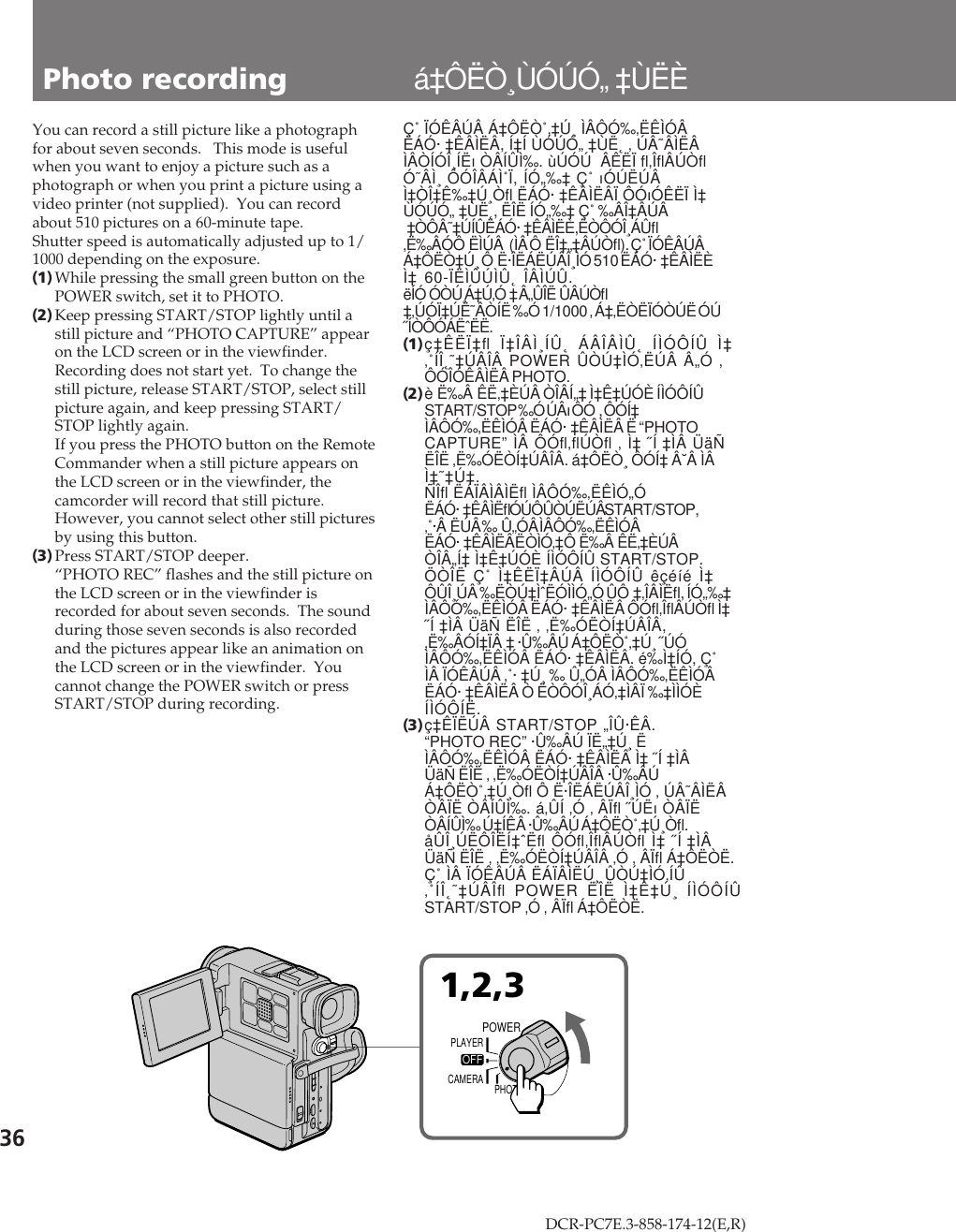Sony Dcr Pc7e Users Manual