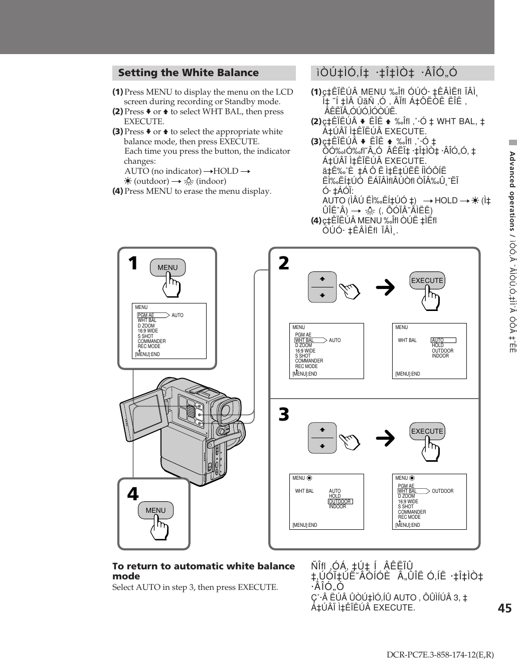 Sony Dcr Pc7e Users Manual