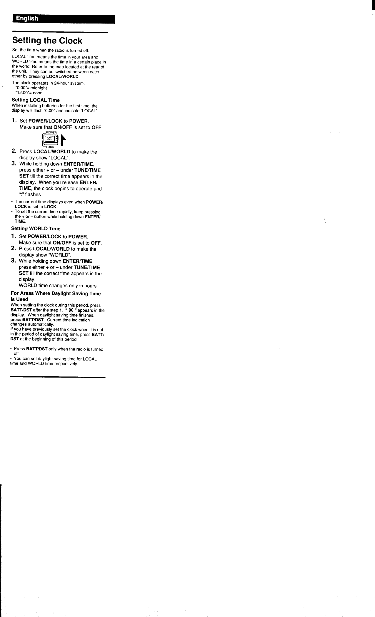 Page 7 of 11 - Sony Sony-Icf-Sw30-Users-Manual-  Sony-icf-sw30-users-manual