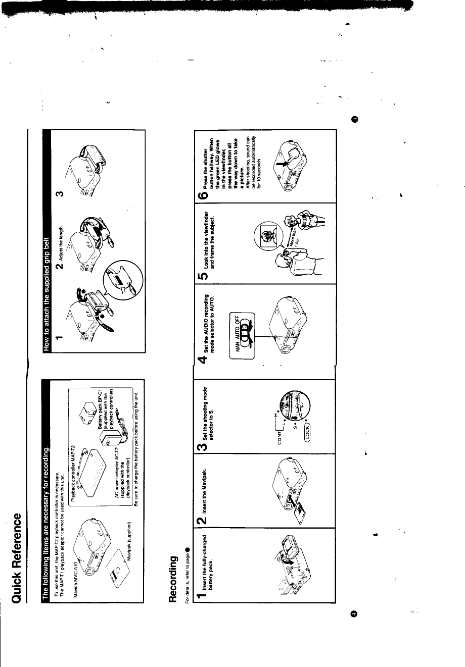 Page 3 of 12 - Sony Sony-Mavica-Mvc-A10-Operating-Instructions-  Sony-mavica-mvc-a10-operating-instructions