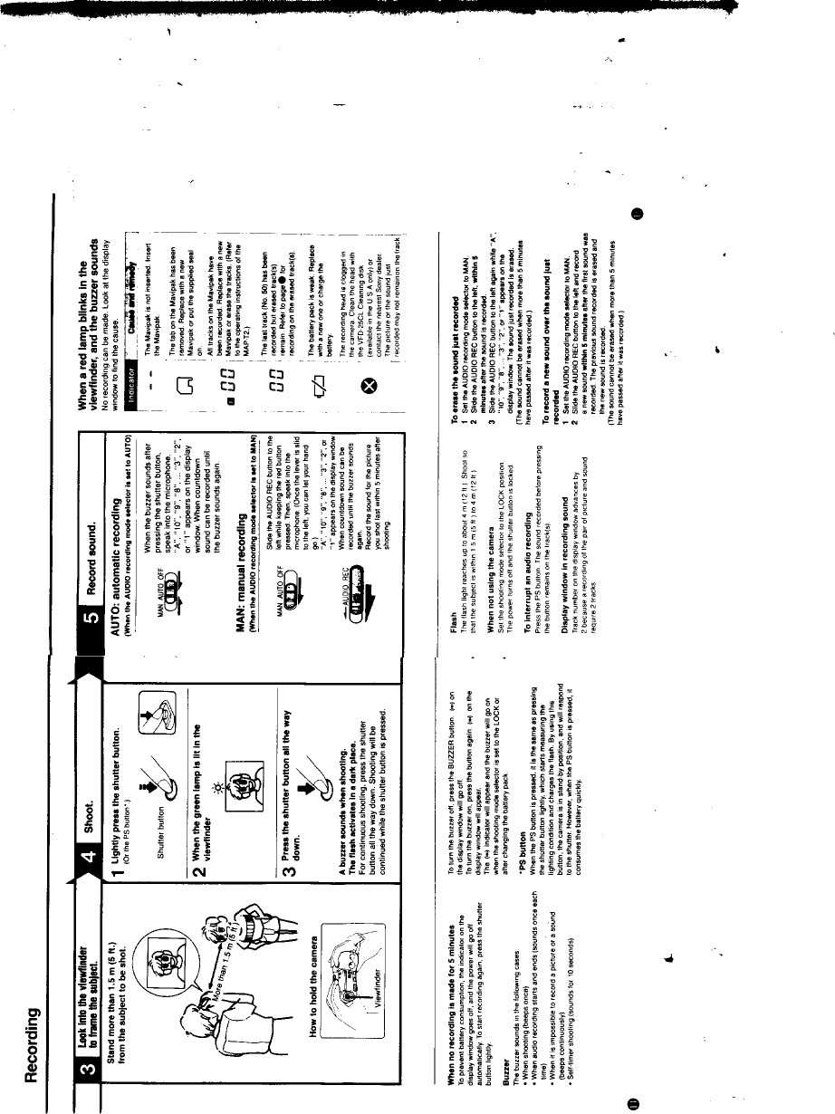 Page 8 of 12 - Sony Sony-Mavica-Mvc-A10-Operating-Instructions-  Sony-mavica-mvc-a10-operating-instructions