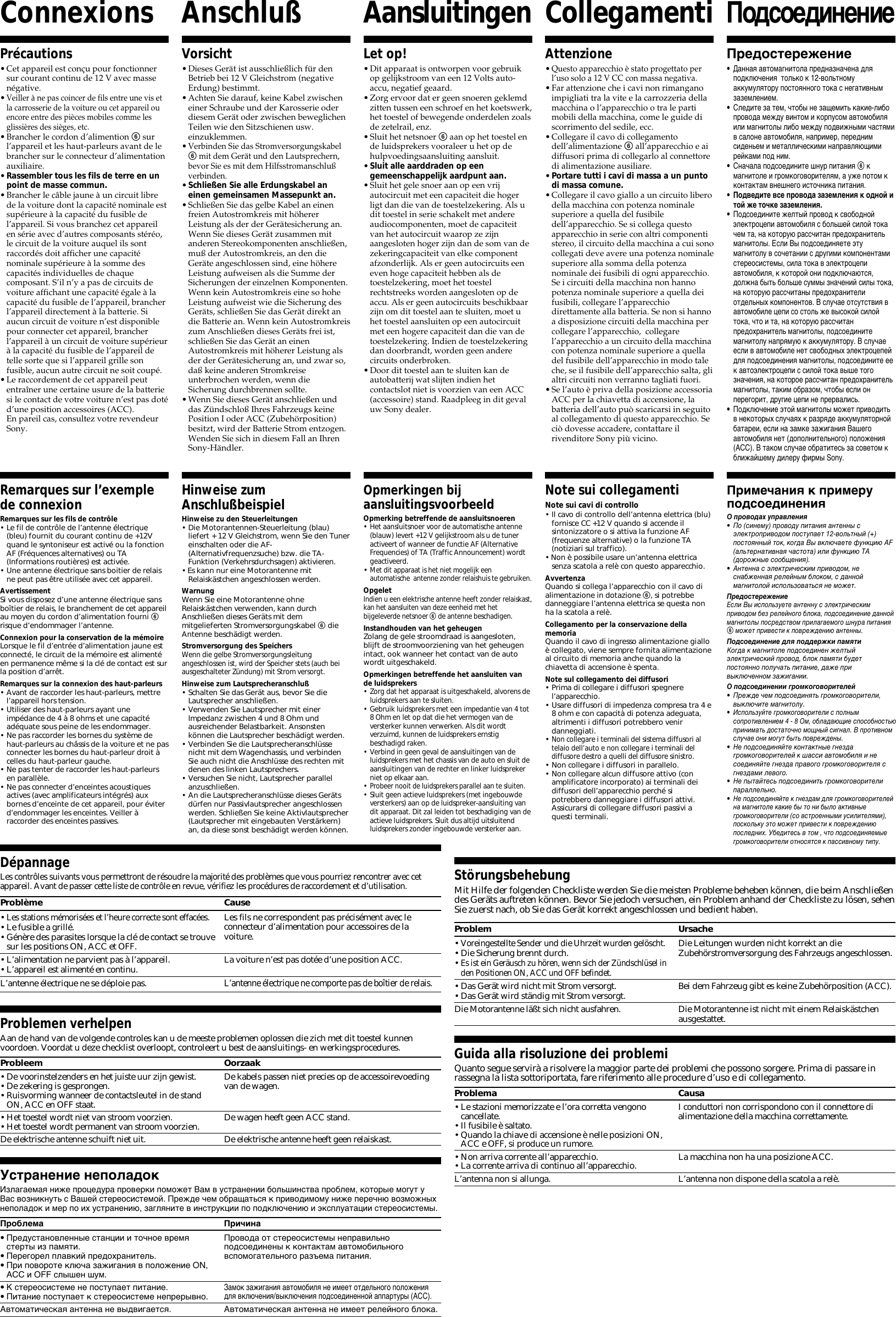 Page 3 of 4 - Sony Sony-Mdx-C5960R-Users-Manual- MDX-C5970/5960R  Sony-mdx-c5960r-users-manual